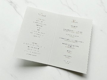 【印刷込】メニュー表　Laleラーレの画像