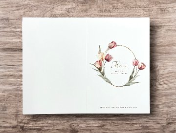 【印刷込】メニュー表　Laleラーレの画像