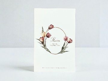 【印刷込】メニュー表　Laleラーレの画像