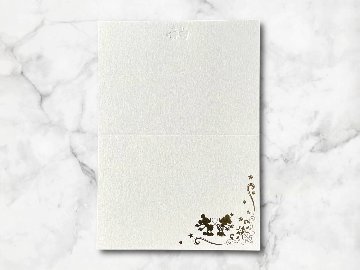 【印刷なし】席札　ディズニー(ミッキー&ミニー)の画像