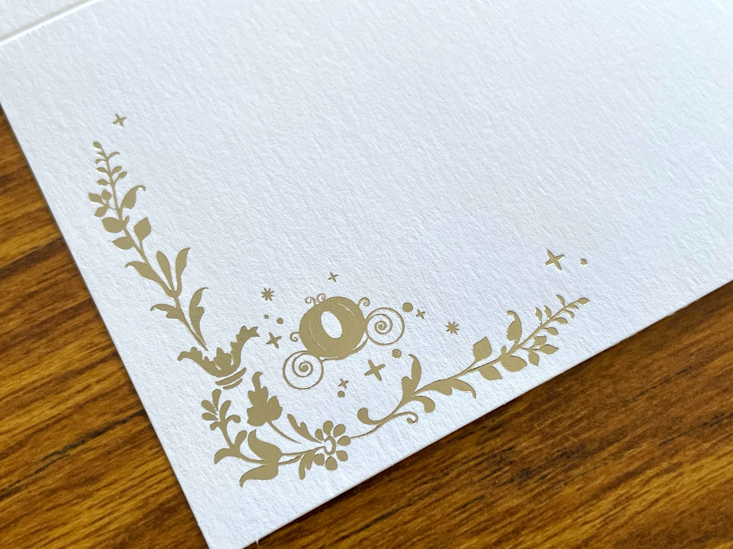 結婚式 ディズニー 席札 シンデレラ｜席札印刷 ペーパーアイテム