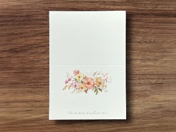 【印刷なし】席札 ガーデン(スプリング)の画像