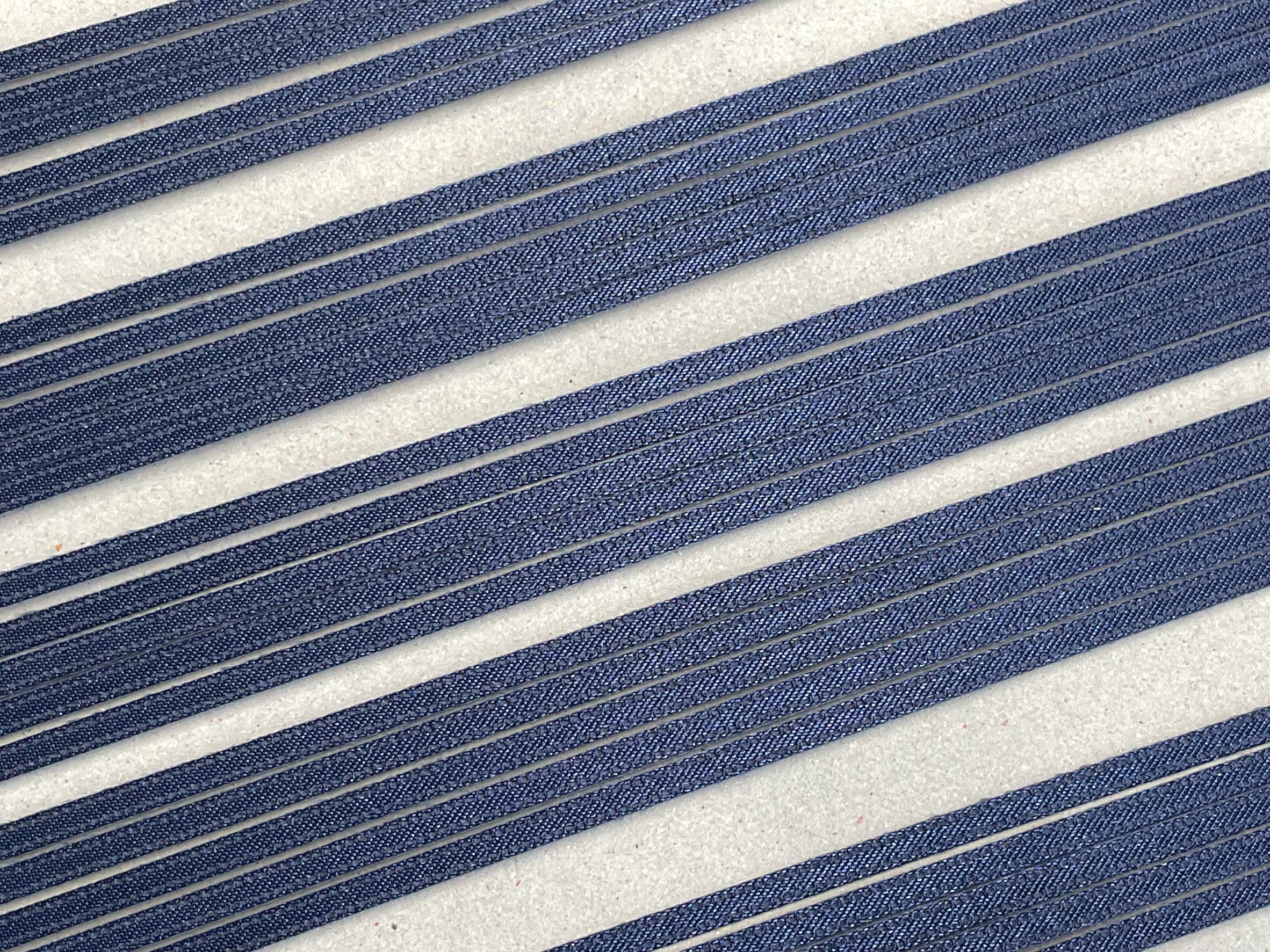 席次表用 サテンリボン紐  ベリンダ／グレー （10本入）の画像