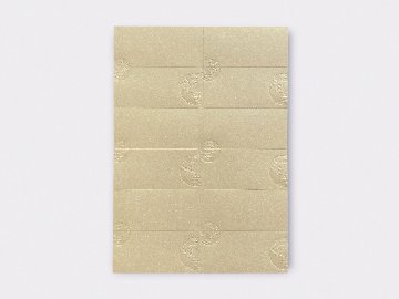 【印刷なし】席札　吉祥（6名様分）の画像