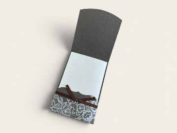 【印刷なし】招待状　グラン（ブラウン）の画像