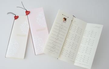 【印刷込】B4席次表　フォルトゥナの画像