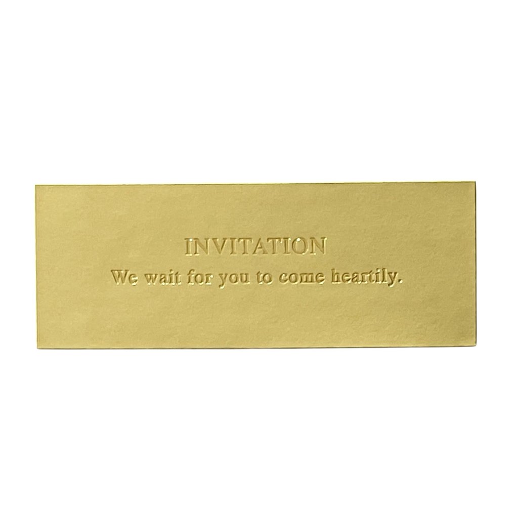 封緘シール（INVITATION）の画像