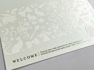 【印刷なし】席札　フォルトゥナの画像