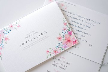 招待状表紙用紙（両面無地／マーメイド）の画像