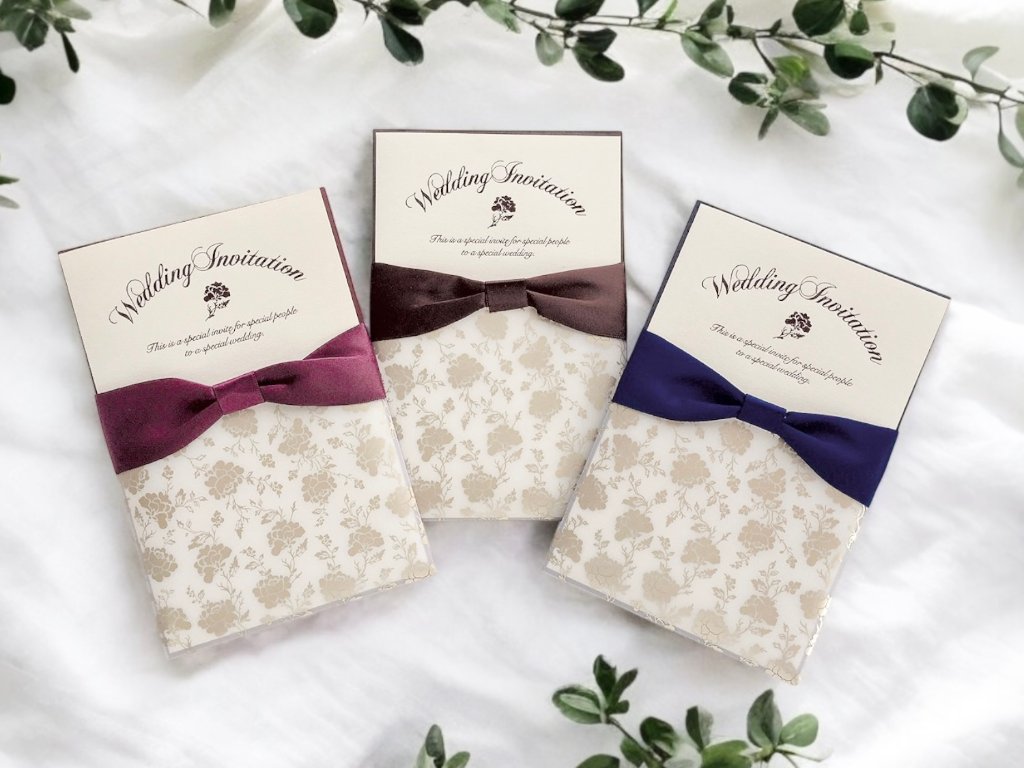 【サンプル】招待状　ロージーの画像