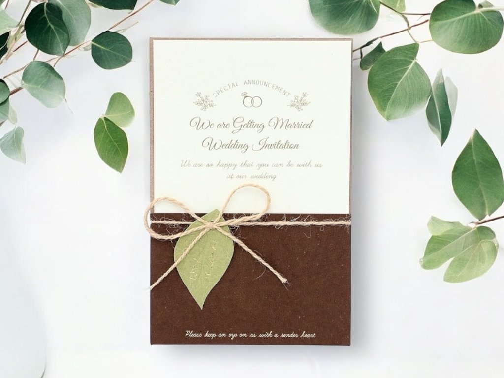 【印刷なし】招待状　セレーナの画像