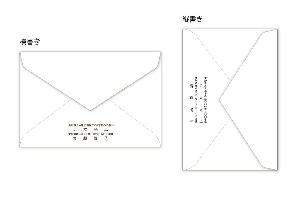 【単品】封筒印刷の画像
