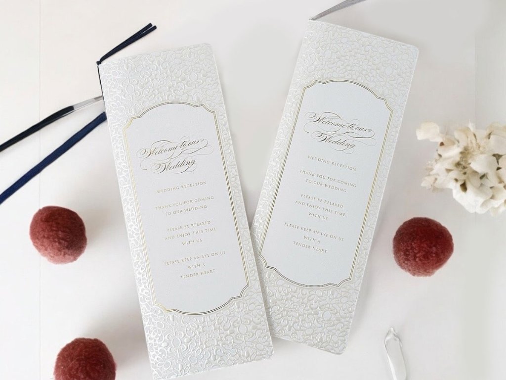 【印刷なし】席次表　ベリンダの画像