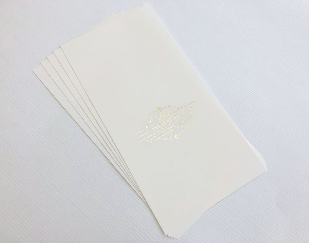 招待状　中紙用紙（アディール）の画像