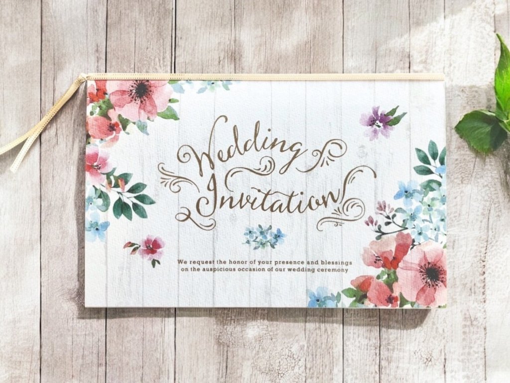 【印刷込】招待状　クラーラ　の画像