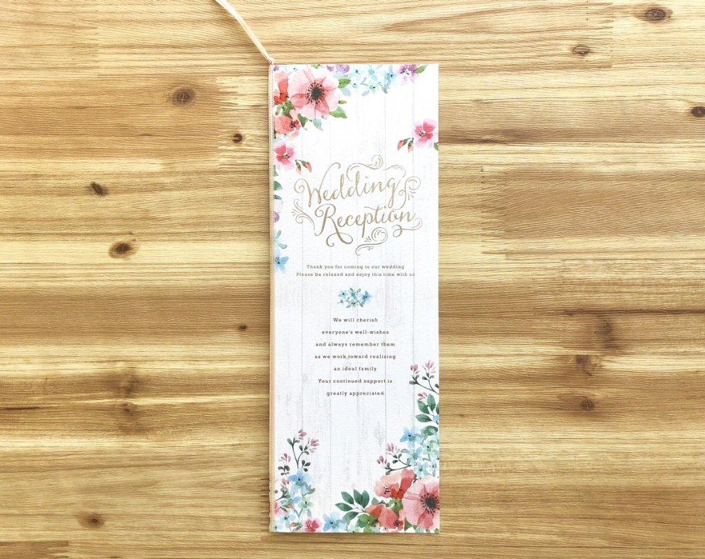 【サンプル】席次表　クラーラの画像