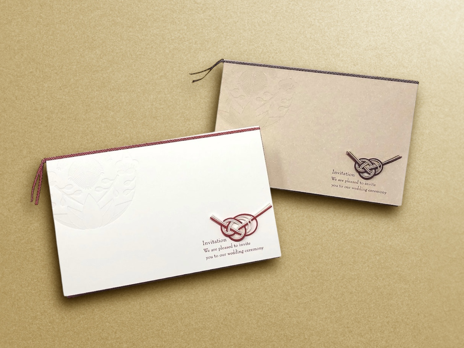 【サンプル】招待状　吉祥の画像