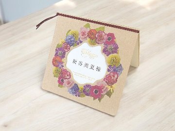 【手作りキット／印刷込】フローリア 席札メニュー表の画像