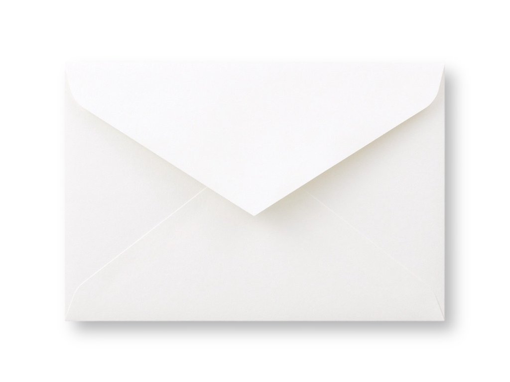 洋形１号封筒（ダイヤ貼／ホワイト）の画像