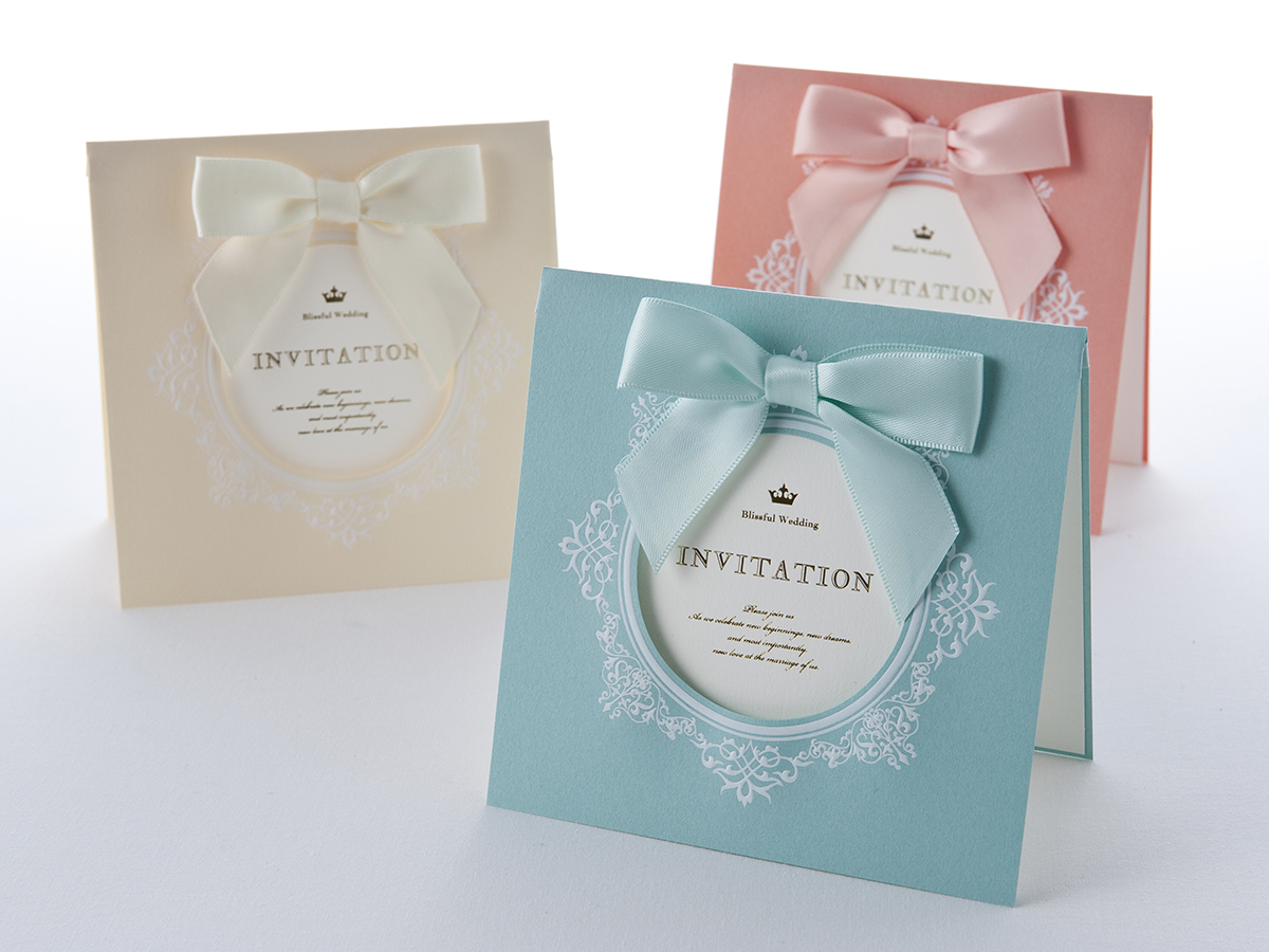 【サンプル】招待状セット　マムールの画像