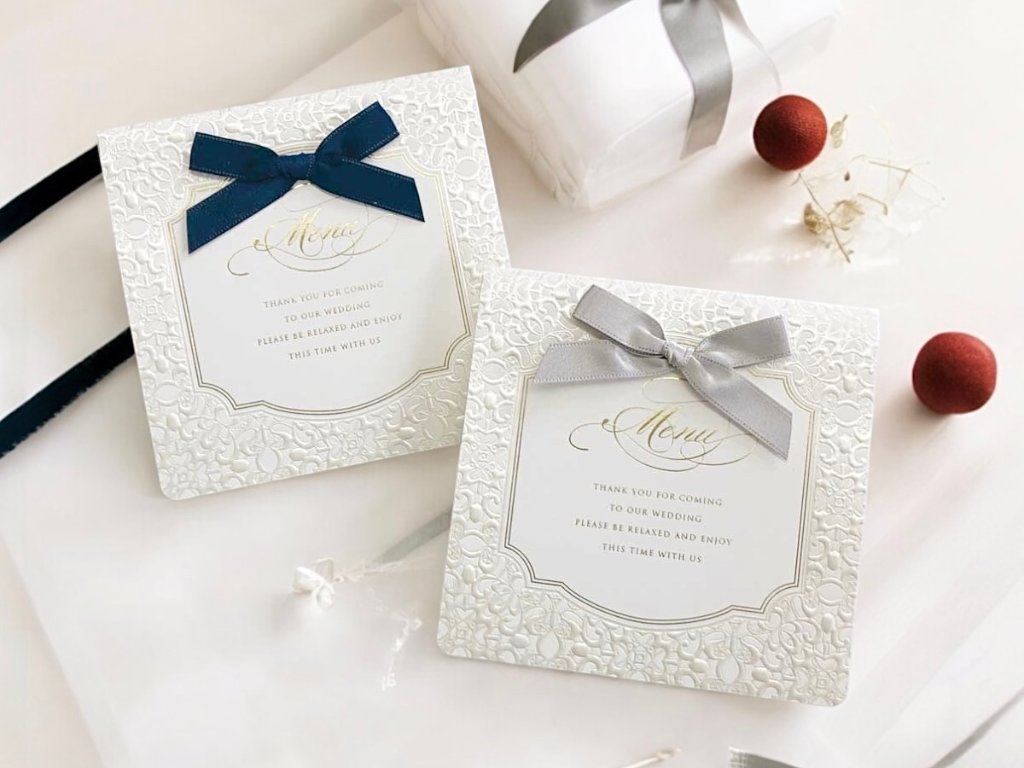 【手作りキット／印刷込】メニュー表　ベリンダの画像