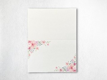 【印刷なし】席札　フローラルの画像