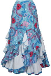 フラメンコファルダオーダーメード フラメンコ衣装CASETA オーダー/フラメンコ衣装 お買い得