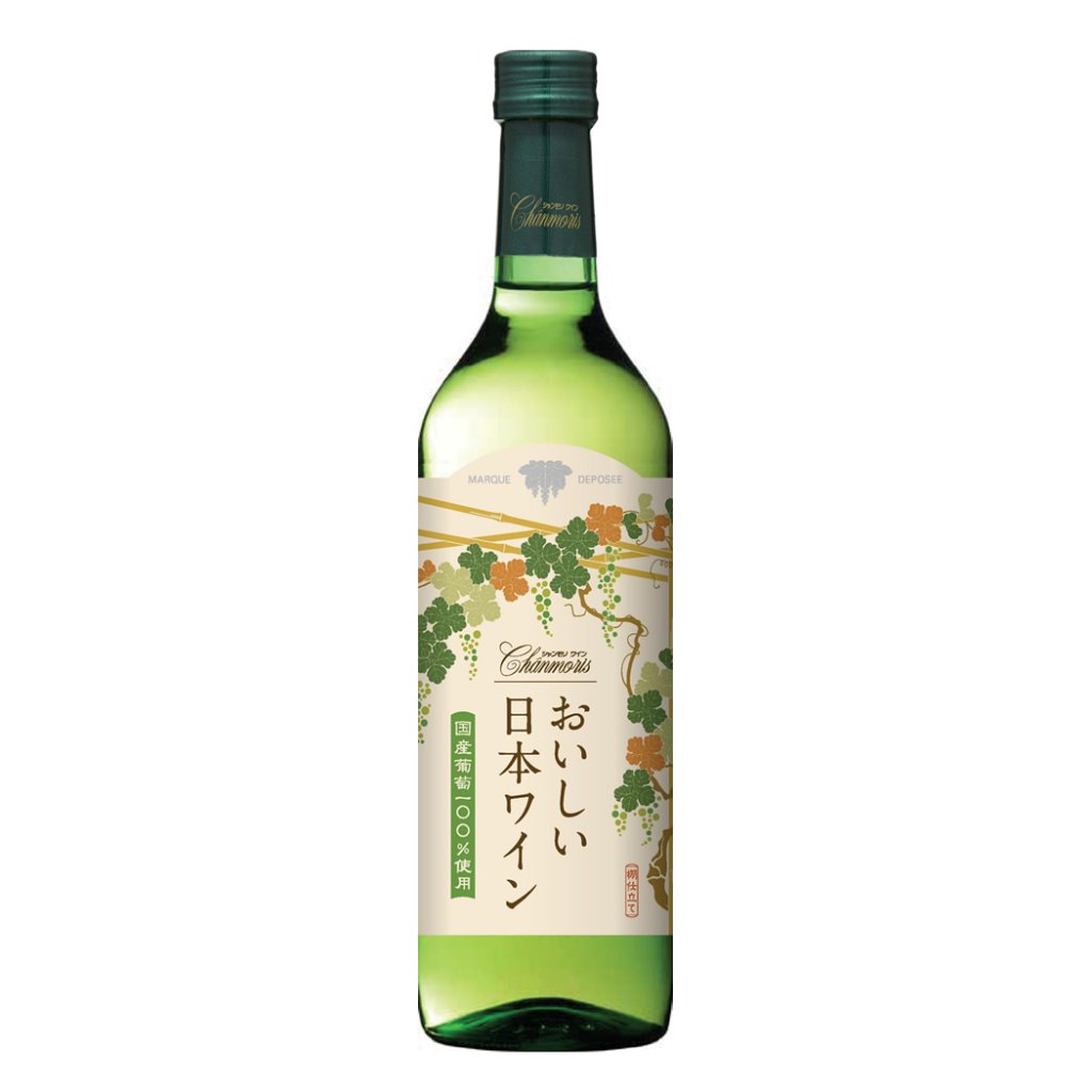 シャンモリ　おいしい日本ワイン　白　国産葡萄100％使用の画像