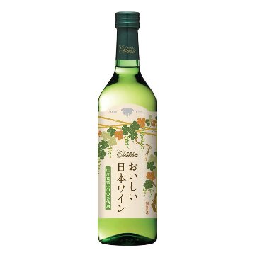 シャンモリ　おいしい日本ワイン　白　国産葡萄100％使用画像