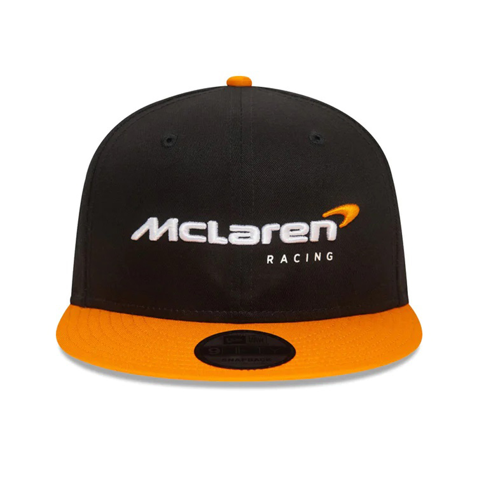 マクラーレン F1 チーム NewEra 9FIFTY エッセンシャル ロゴ フラットキャップ M / L画像