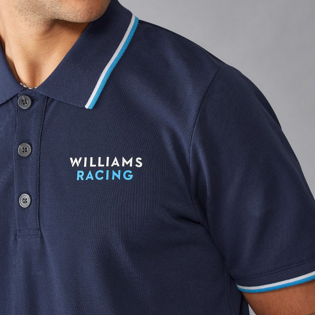 2024 ウィリアムズ レーシング チーム ロゴ ポロシャツ画像