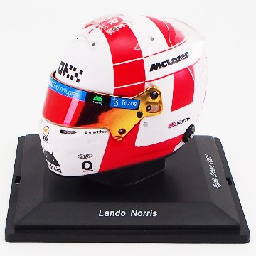 スパーク 1/5 スケール ヘルメット 2023年 マクラーレン F1 チーム ランド ノリス モナコGP仕様画像
