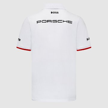 2024 ポルシェ モータースポーツ RP チーム ポロシャツ / ホワイト画像