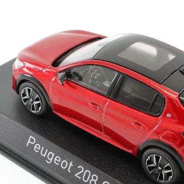 ノレブ 1/43 プジョー Peugeot 208GT 2024年 モデルカー エリクシール レッド画像