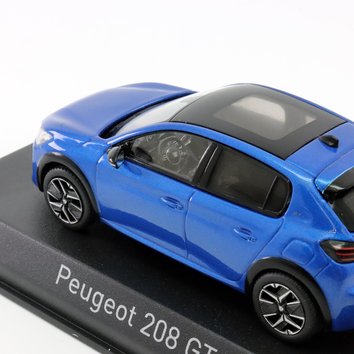 ノレブ 1/43 プジョー Peugeot 208GT 2024年 モデルカー ヴェルティゴ ブルー画像
