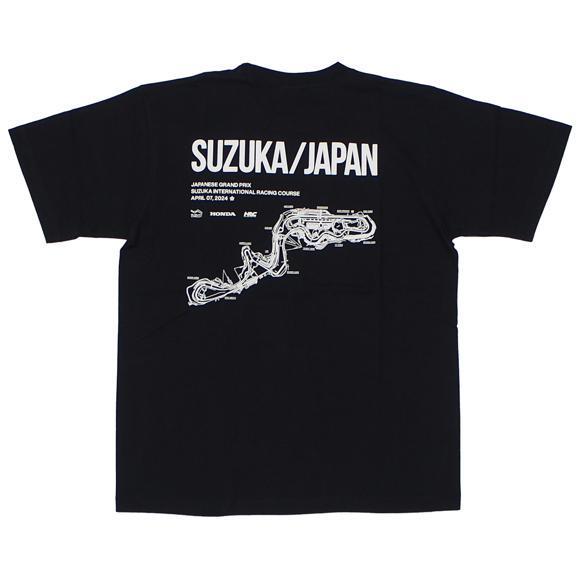 ホンダ HRC Suzuka Japan Tシャツ ブラック｜CLUB WINNERS 登録番号 T7180001059953