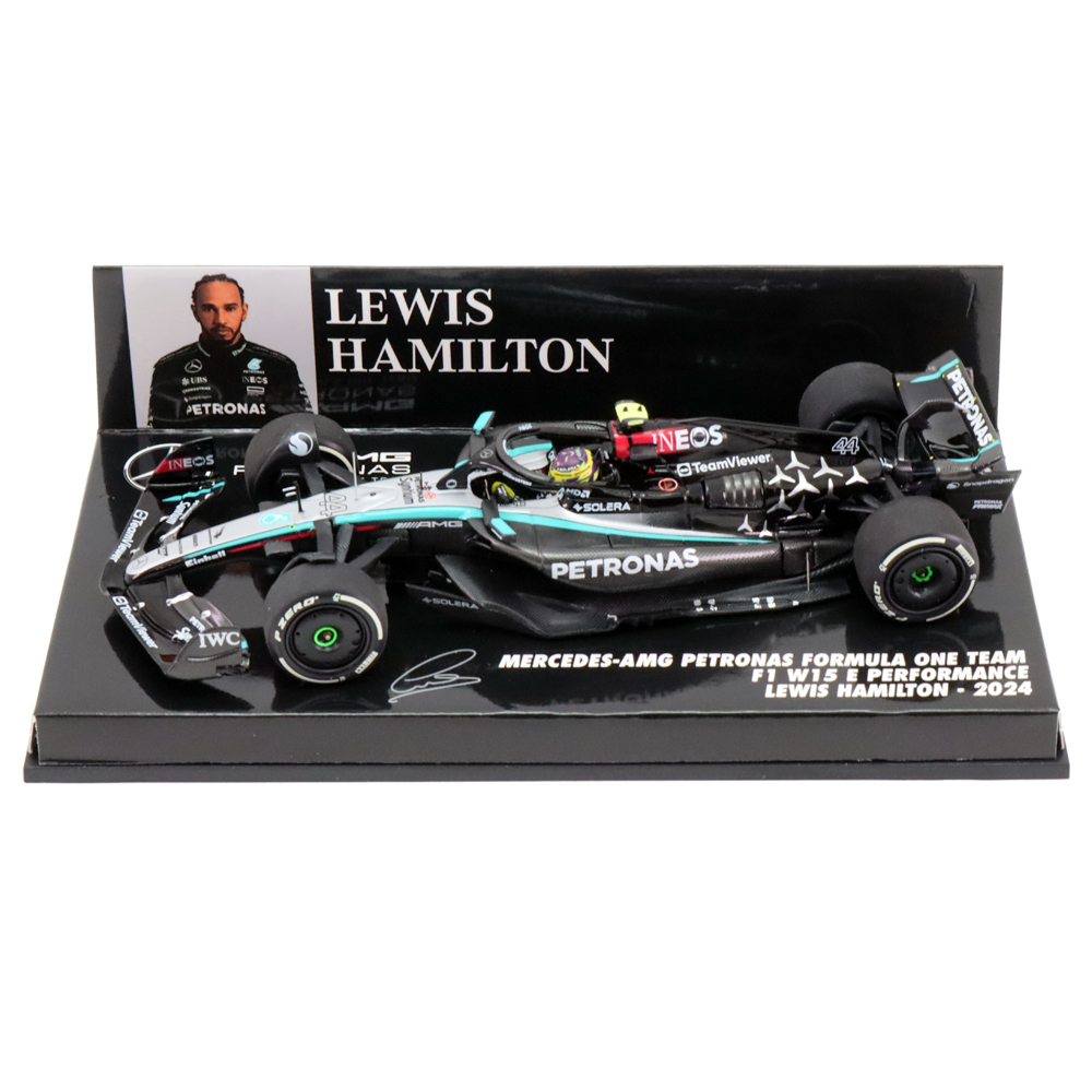 ミニチャンプス 1/43 メルセデス AMG W15 E パフォーマンス 2024年 ルイス ハミルトン｜CLUB WINNERS 登録番号  T7180001059953