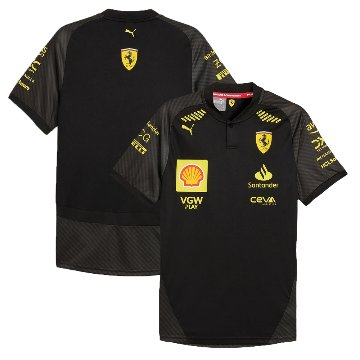 2024 PUMA スクーデリア フェラーリ SF チーム レプリカ Tシャツ モンツァ仕様｜CLUB WINNERS 登録番号  T7180001059953