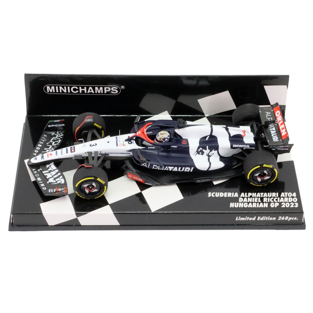 F1 モデルカー ビザ・キャッシュアップRB アルファタウリ ミニチャンプス スパーク