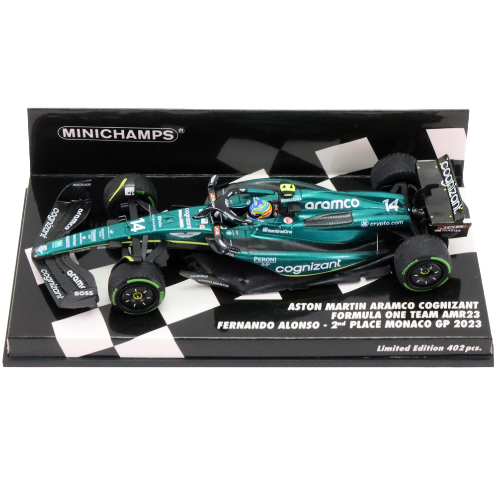 F1 モデルカー ミニカー アストンマーチン ミニチャンプス スパーク ブラゴ