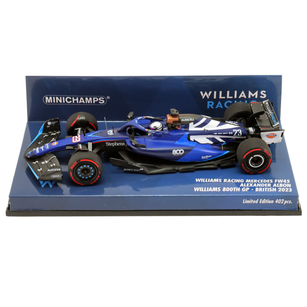 F1 モデルカー ウィリアムズ 2022 2023 2024 ミニチャンプス スパーク Williams