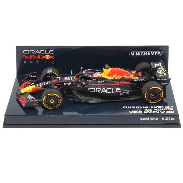 日本限定 ミニチャンプス 1/43 オラクルレッドブルレーシング RB18 2022年 「MAKE IT DOUBLE」 日本GP ウィナー マックス  フェルスタッペン ピットボード付｜CLUB WINNERS 登録番号 T7180001059953