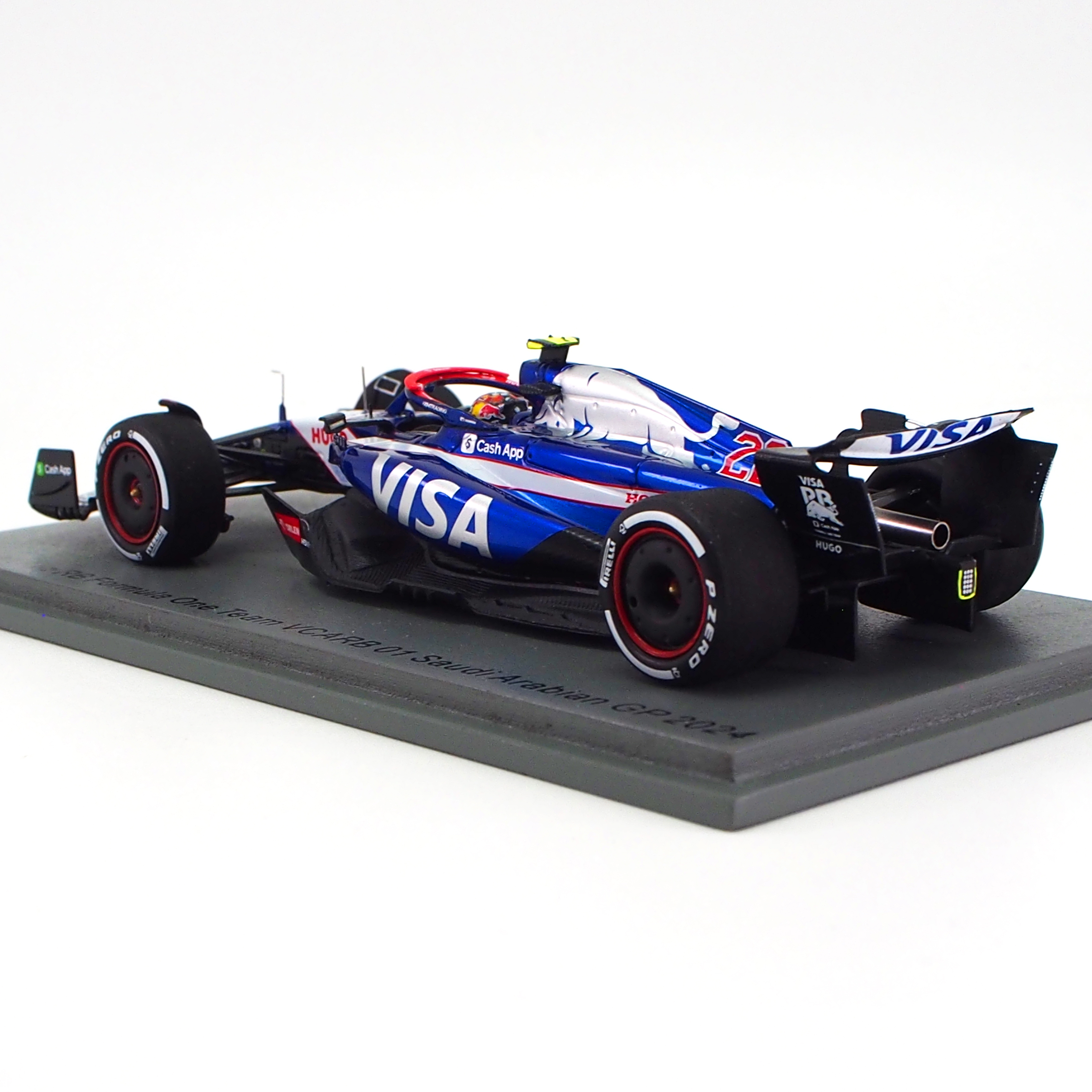 スパーク 1/43 ビザ キャッシュアップ RB F1チーム VCARB 01 角田裕毅 2024年 サウジアラビアGP｜CLUB WINNERS  登録番号 T7180001059953