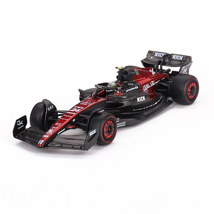 MINI GT 1/64 アルファロメオ F1チーム C43 2023 オーストラリアGP 9位 周冠宇 ジョウ グアンユー｜CLUB WINNERS  登録番号 T7180001059953