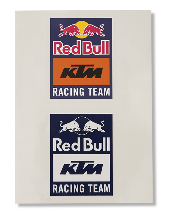 Red Bull レッドブル KTM Racing Team オフィシャル ステッカー 画像