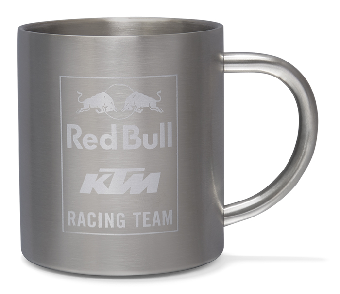 レッドブル KTM Racing Team オフィシャル Mosaic ステンレス マグカップ シルバー 画像