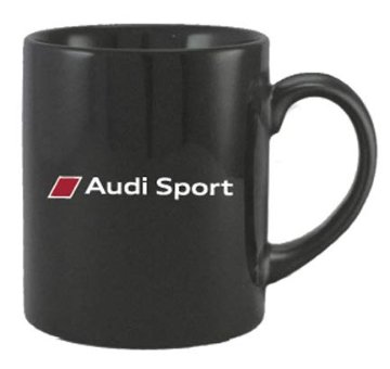 AUDI Audi Sport アウディー スポーツ オフィシャル マグカップ ブラック画像