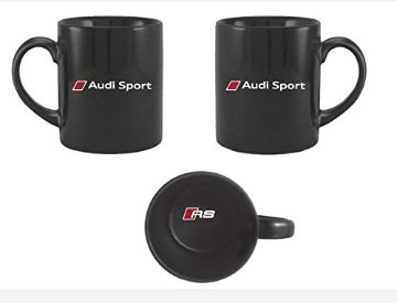 AUDI Audi Sport アウディー スポーツ オフィシャル マグカップ ブラック画像