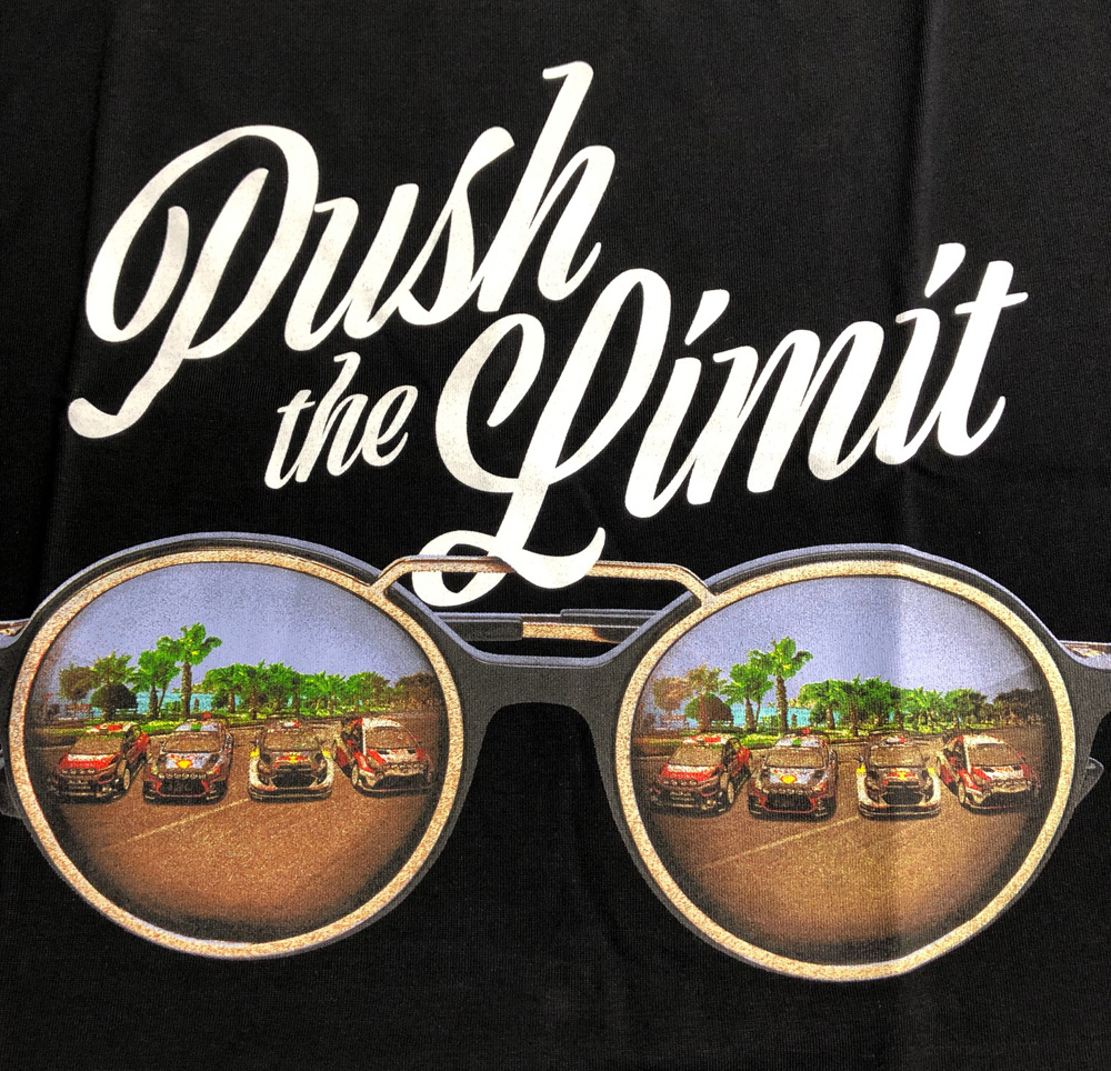 2019 WRC Push The Limit ライフスタイルコレクション Tシャツ ホワイト画像