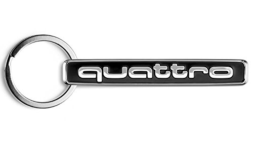 Audi アウディー quattoro クワトロ オフィシャル キーリング画像